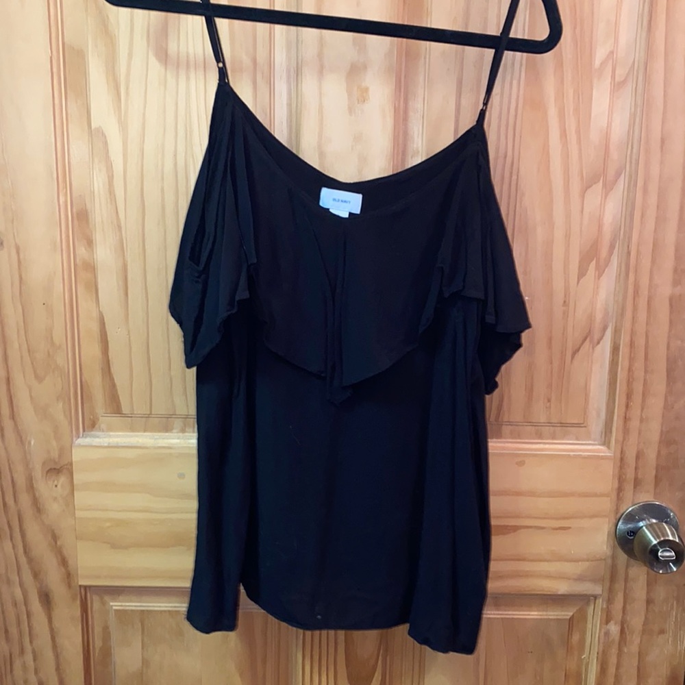 Shoulder-less Blouse